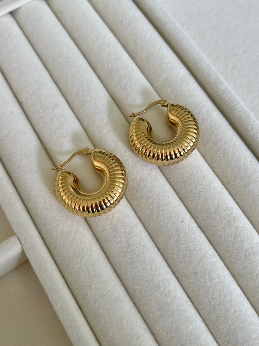 Textured Chunky Earrings