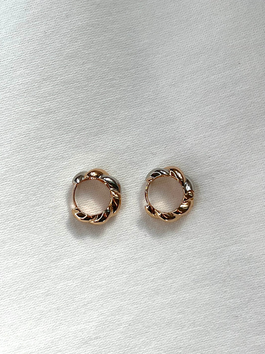 Hudson C Shaped Colored Earrings